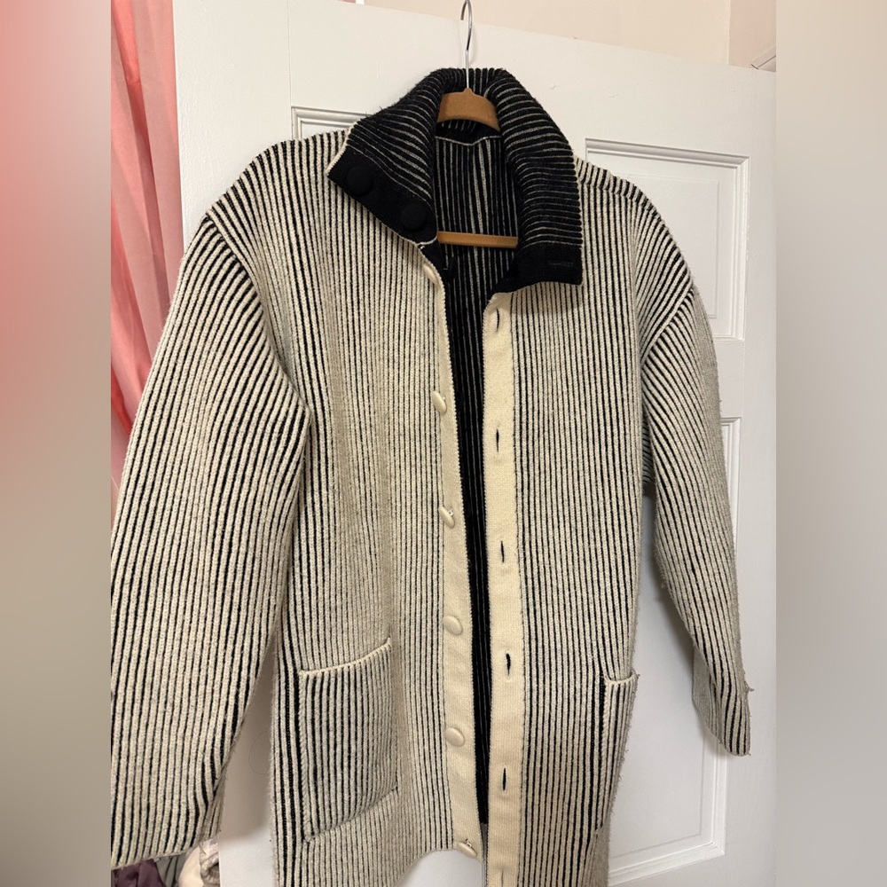 Free People Reversible Heavy Sweater